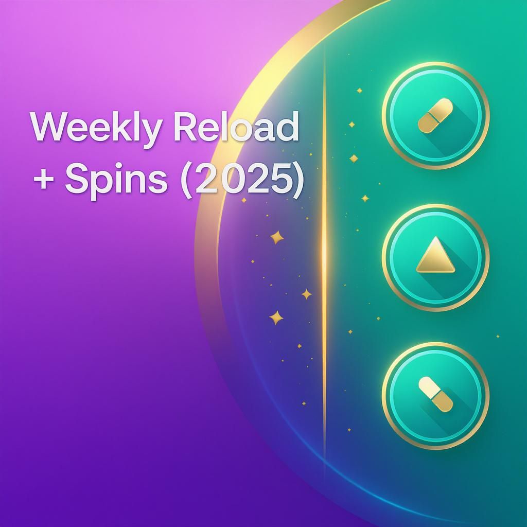 Weekly Reload + Spins (2025) Weekly Reload + Spins (2025)